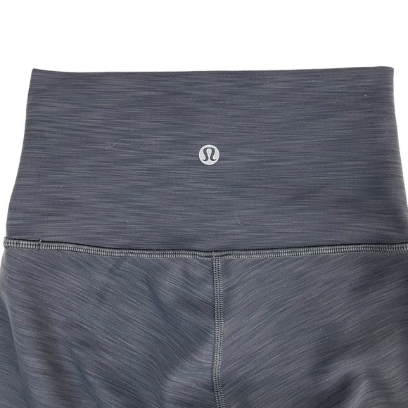 lululemon athletica Wunder Train High Rise Short 8” Heathered Graphite Grey - Picture 7 of 14